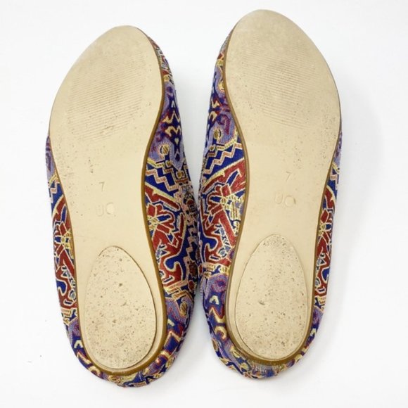 Urban Outfitters | Woven Pointed Toe Slide Mules Size 7 - Picture 9 of 12